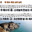 새찬송가 356장 PPT악보 _ 주 예수 이름 소리 높여 이미지