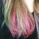 이쁜머리염색 이미지