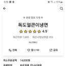 독도얼큰이냉면