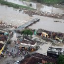 중국 브라질 캐나다 홍수 피해 확산 이미지