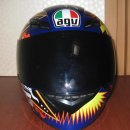 agv헬멧 팝니다.. k3 Rossi moto GP Blue 가격수정 이미지