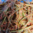 고구마순김치@단호박죽 이미지