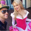 디즈니 랜드에 살고있는 공주님과 왕자님들 이미지