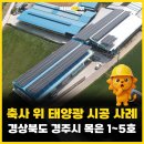 효자2호 태양광발전소 | 경주시 축사 위 태양광 시공사례 [태양광 기업 키움]