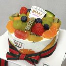 6082 | 카페 디아즈 : 영등포 신세계백화점 크리스마스 케이크 팝업 후르츠몽땅케이크 후기