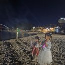 삼척 용화해수욕장 아이와 다녀온 후기 물고기 잡기부터 밤바다 불꽃놀이까지