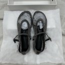 비즈넷 | 데일리 아카이브 피시넷 비즈 플랫 슈즈 착용샷 후기, 발레코어 여름신발 추천