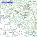 비계산 별유산(우두산) 의상봉 장군봉 등산지도(경남 거창) 이미지