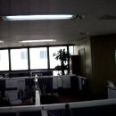 사무실인테리어공사를 래핑칸막이로시공영상 이미지