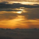 지리산노을 이미지