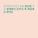 안부 / 안도현 『내외일보/최형심의 시 읽는 아침』 이미지