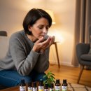 아침을 깨우는 아로마 테라피 이미지