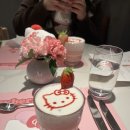 T world 앞 | 롯데호텔월드 더라운지앤바 딸기 브런치 뷔페 후기 : HELLO KITTY Strawberry WORLD