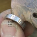 한국합금 | 미국 거주 고객 의뢰｜까르띠에 러브링 원다이아 화이트골드 +3호 사이즈 늘림 리사이징 후기
