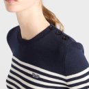 네이비마린 | 프라다 스트라이프 울 버튼 니트, 클래식한 감성이 돋보이는 마린 스타일 니트 후기