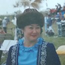 조우관을 쓴 카자흐 여성 이미지