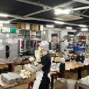 샌드위치와 샐러드(야간) 이미지