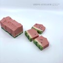 디자인 수박비누 이미지