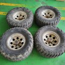 금호33각기33mt 휠타이어 4짝 33x12.50r 15 중고 허머챌린져 머드락 휠 15x8.5j -35옵셋 이미지