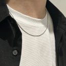 여름에 하나쯤 꼭 필요한 얇은 체인목걸이 추천, 미니포커스 뱀체인 후기 커플템 추천