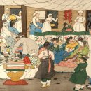 엘리자베스 키스가 그린 조선의 혼례잔치. 이미지