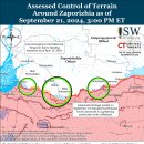 러시아 공세 캠페인 평가, 2024년 9월 21일(우크라이나 전황 이미지