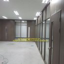 40평대 사무실유리칸막이공사 - 수원신동 오픈칸막이형타입 이미지