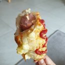 명랑쌀핫도그 금당점 | 기름 없이 오븐에 구운 쌀핫도그! 치즈 쭉 늘어나는 초간단 간식