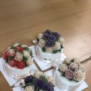 홈수제 앙금플라워 떡케이크 만들기 이미지