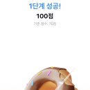 카카오페이 도넛 자르기 이미지