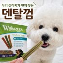밸류파트너스 | 강아지 치석관리 간식 추천, 웰니스 윔지스 덴탈껌 XS 내돈내산 후기