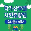 학가산우래자연휴양림 야영장 이미지