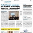 이탈리아 라 나치오네 신문,증평군과 피에트라산타의 협약 소식 보도 이미지