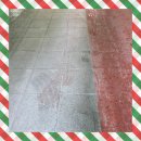 (주)이수약품 | 강남 바닥 대리석 오염 제거 - 페인트 얼룩 복원