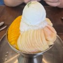 송파 잠실 망고빙수 복숭아빙수 미스틱래빗 내돈내산 솔직후기🥭🍑