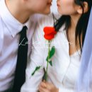 미림디지털포토 | 추억이 있는 신림 고시촌에서 웨딩스냅 촬영 후기 (비눗방울 소품, 장미꽃 웨딩부케 필름 vs 아이폰 vs...
