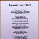 Everybody Hurts - R.E.M 이미지