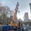곡성-250 | 전남 미니 크레인 12톤 크레인으로 닥트인양 작업기