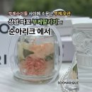 오브제-꽃과빛 | 상암 부케말리기 후기｜DMC웨딩타워 부케순이님이 선택한 플라워 유리돔 오브제
