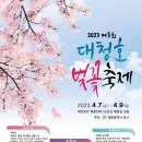2023 대청호 벚꽃길 마라톤 대회 이미지
