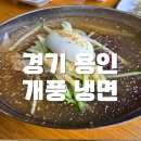 개풍 | 에버랜드 근처 개풍 냉면 내돈내산 솔직후기