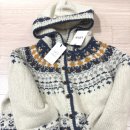 유크리닝 | 유라고 자카드 후디 가디건 아이보리 내돈내산 후기 (노르딕 니트 가디건 넘 예쁘..)