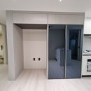 벤처 | 냉장고장 흑경도어 시스템선반 설치 시공 후기 서울대벤처타운역푸르지오