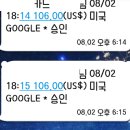 핸드폰 구글계정으로 30만원 털린 후기^.~ (구글월렛당장 확인해라 두번해라..) 이미지