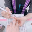 로즈문 | 대구네일 화이트그라데이션 아트를 로즈문네일에서 받은 후기