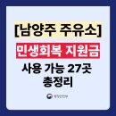 GS25 남양주사능점 | 경기 남양주시 민생회복지원금 주유소 사용 가능 27곳 총정리 (주소 전화번호 포함)