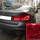 530 i 2017년 g30 테일램프 조수석 파손 중고 교체 BMW 수입차 부품 용품 oem 정품 순정 중고 에프터 사제 메딕 오토 파 이미지