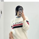 몽X레어 수입고급 Moncler Enfant Logo-Intarsia Crewneck Knitted 니트 신상입고 이미지