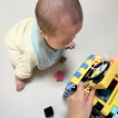 하베 | 6개월 아기 장난감 추천! 하베브릭스 변신큐브 실사용 후기 (터미타임, 소근육 발달)