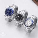 3926 | 탠디 다이아라인 남성 메탈 시계 DIA-3926 BLUE BK WH